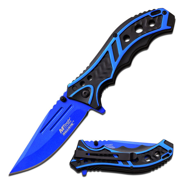 MT-A907BL MTech USA Spring Assisted Knife
