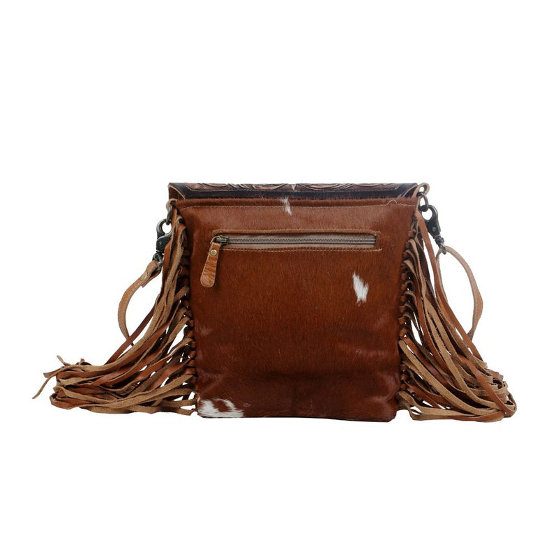 Myra Bag S-2855 Blossom Hand-Tooled Bag