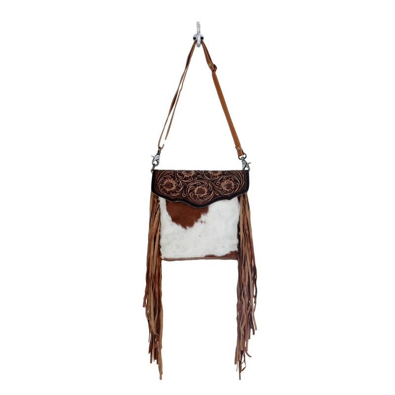 Myra Bag S-2855 Blossom Hand-Tooled Bag