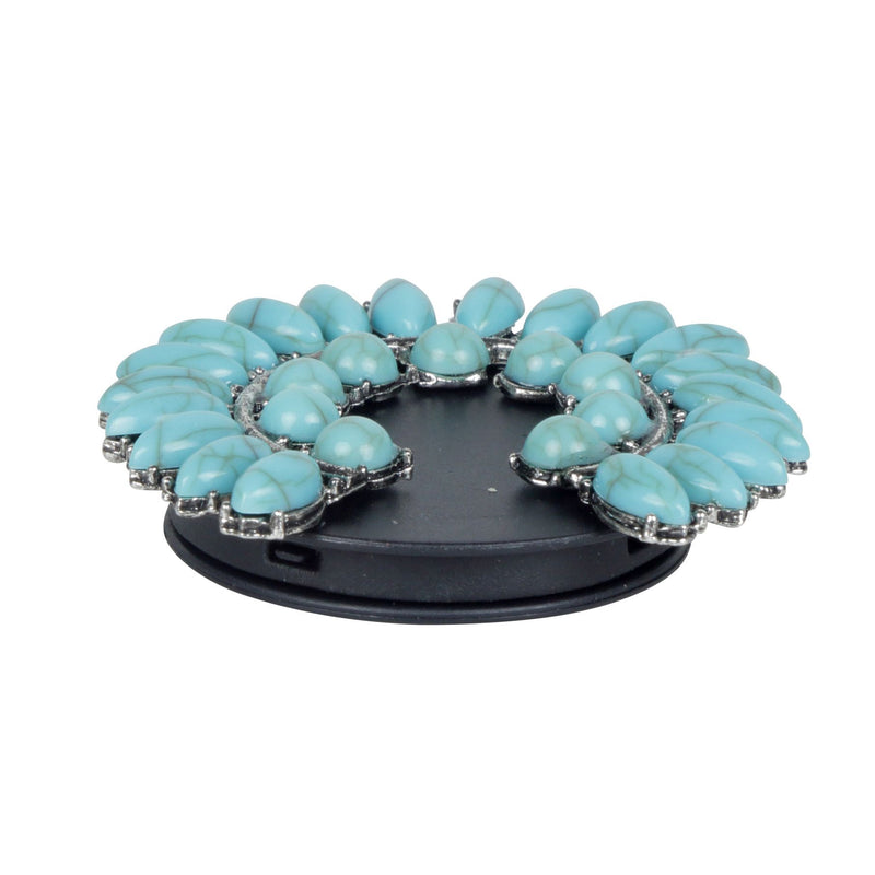 Myra S-4488 Azure Pearl Rays Phone Socket