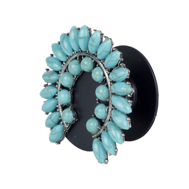 Myra S-4488 Azure Pearl Rays Phone Socket