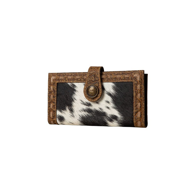 Myra S-7719 Bayou Leather & Hair-On Hide Wallet