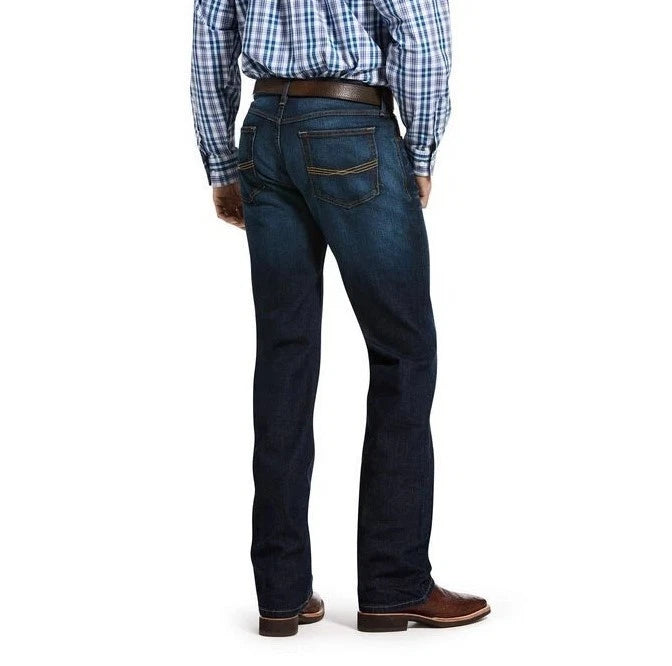 Men's Ariat M5 Straight Fit Stretch Legacy Stackable Straight Leg Jean