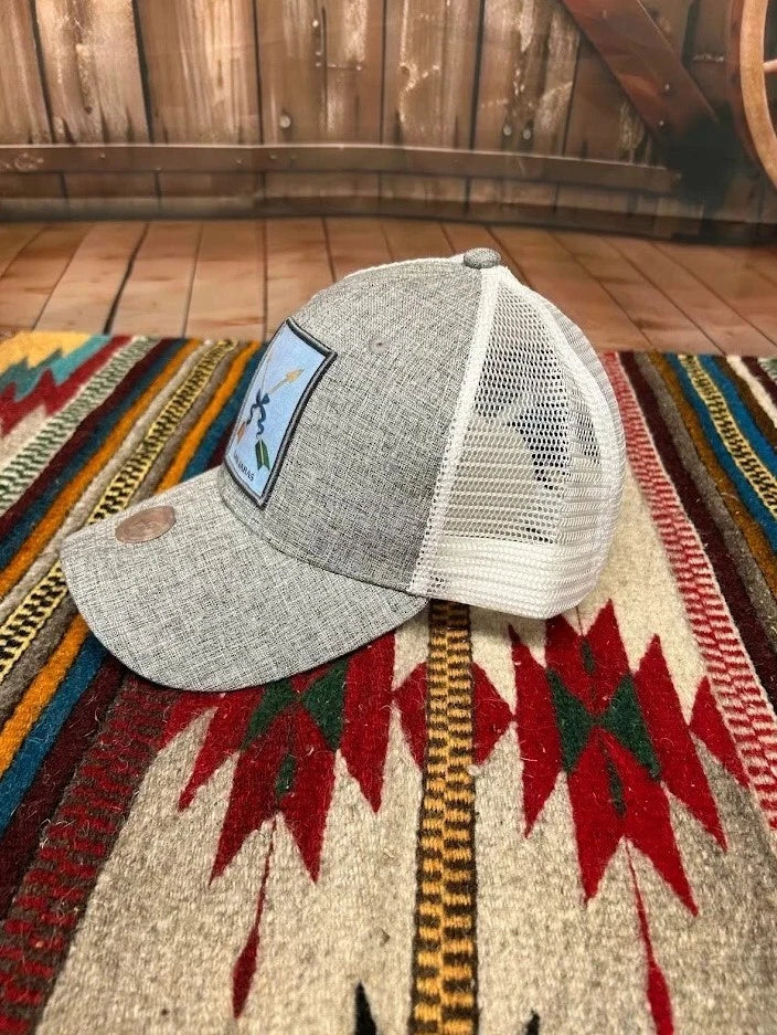 Heather Grey Las Jaras Trucker Cap CLEARANCE