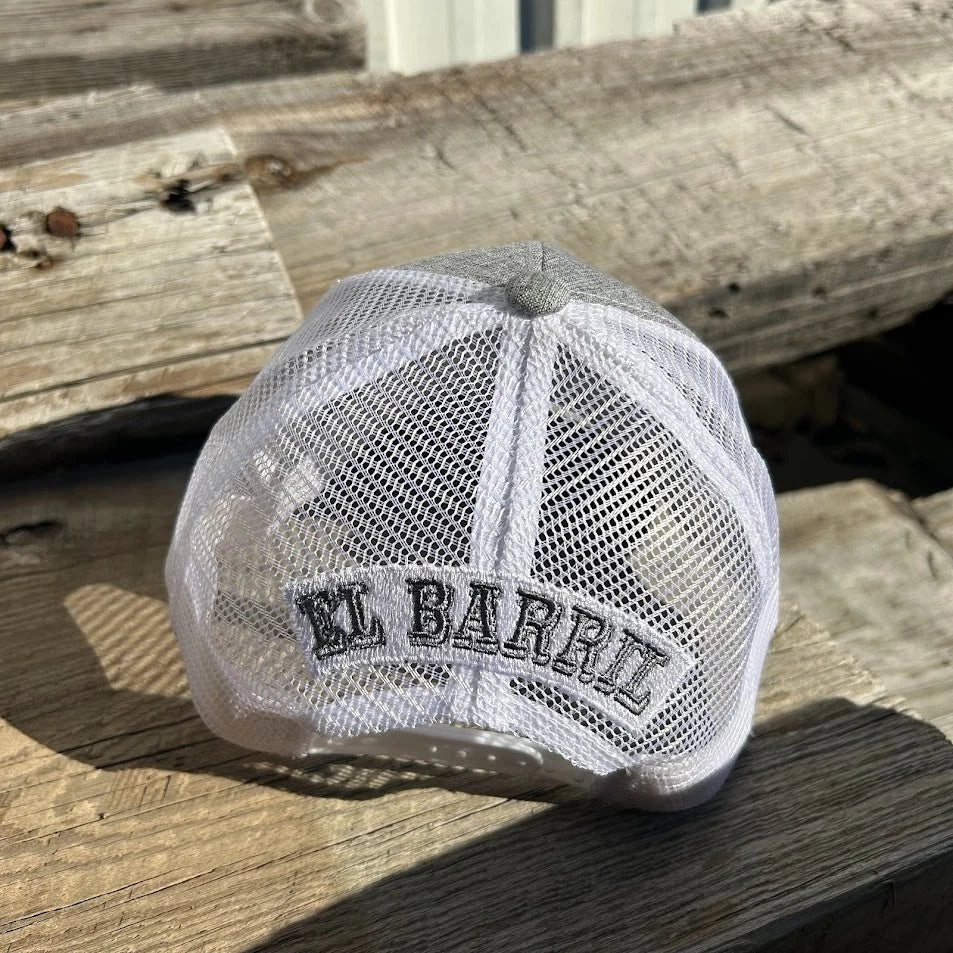 Lotería Card El Barril Patch Snapback Ball Cap