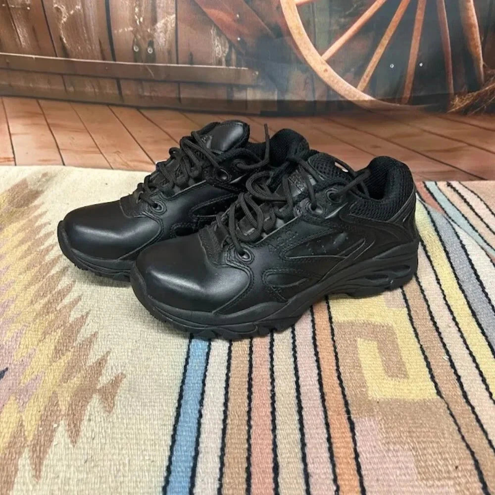 Thorogood ASR (Athletic Slip-Resisting) Women's Black Leather Work Shoe