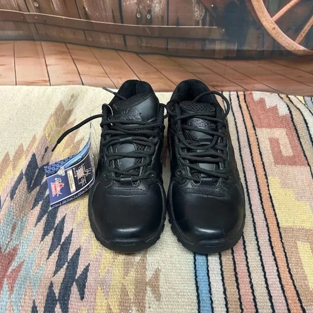 Thorogood ASR (Athletic Slip-Resisting) Women's Black Leather Work Shoe