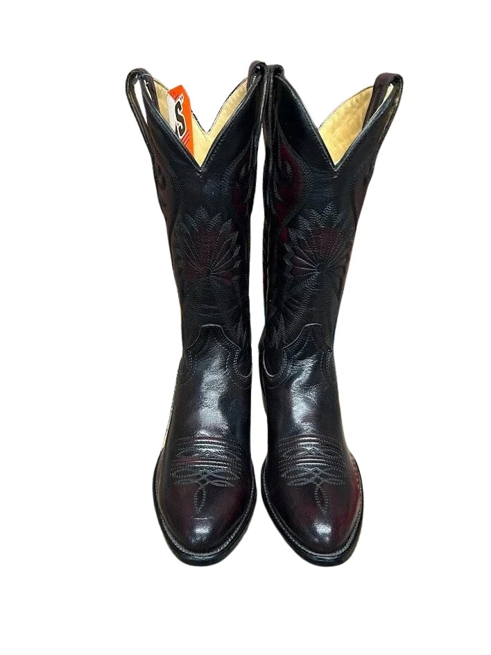 Corral C1903 Men's Black Cherry Goat Round Toe Boot Closeout