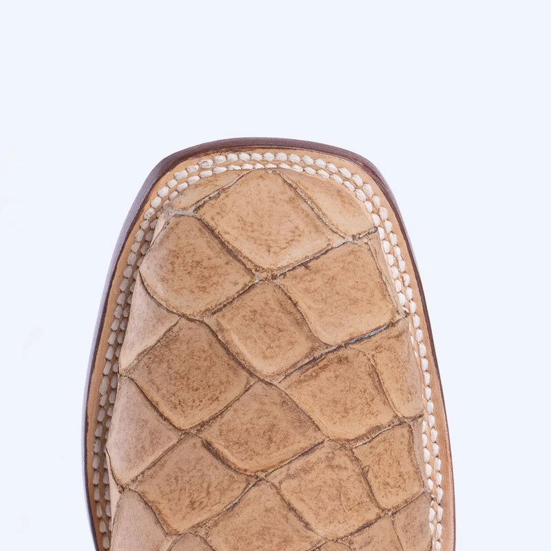 Men's Tanner Mark 13" Orix Monster Matte Imitation Fish Square Toe Boot