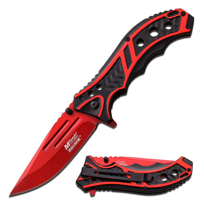 MT-A907RD MTech USA Spring Assisted Knife
