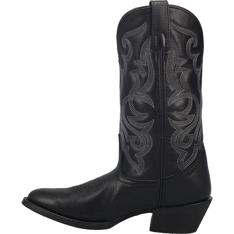 Women's Laredo 51110 11" Maddie Black Leather Round Toe