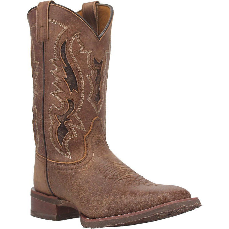 Men's Laredo 7952 11" Martin Distressed Brown Wide Square Toe