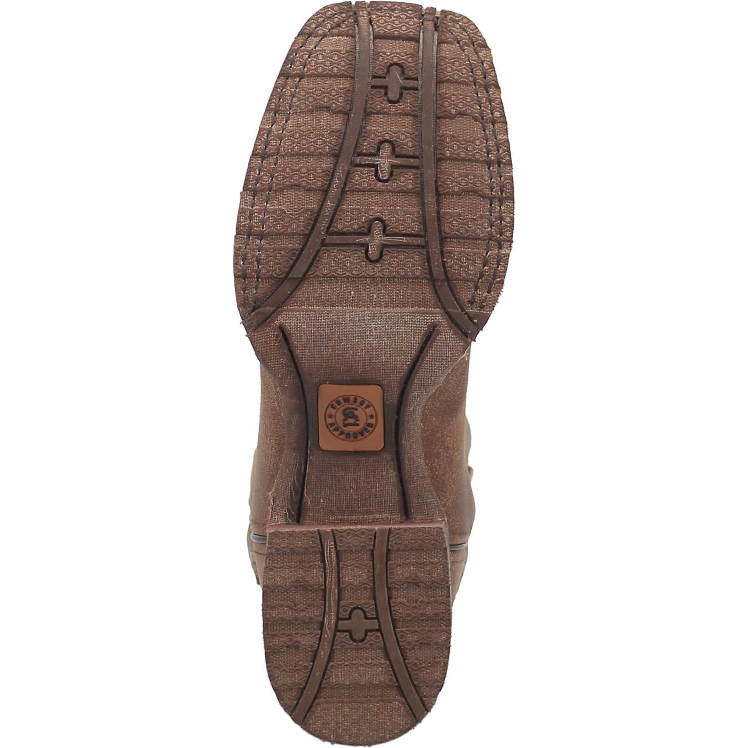 Men's Laredo 7952 11" Martin Distressed Brown Wide Square Toe