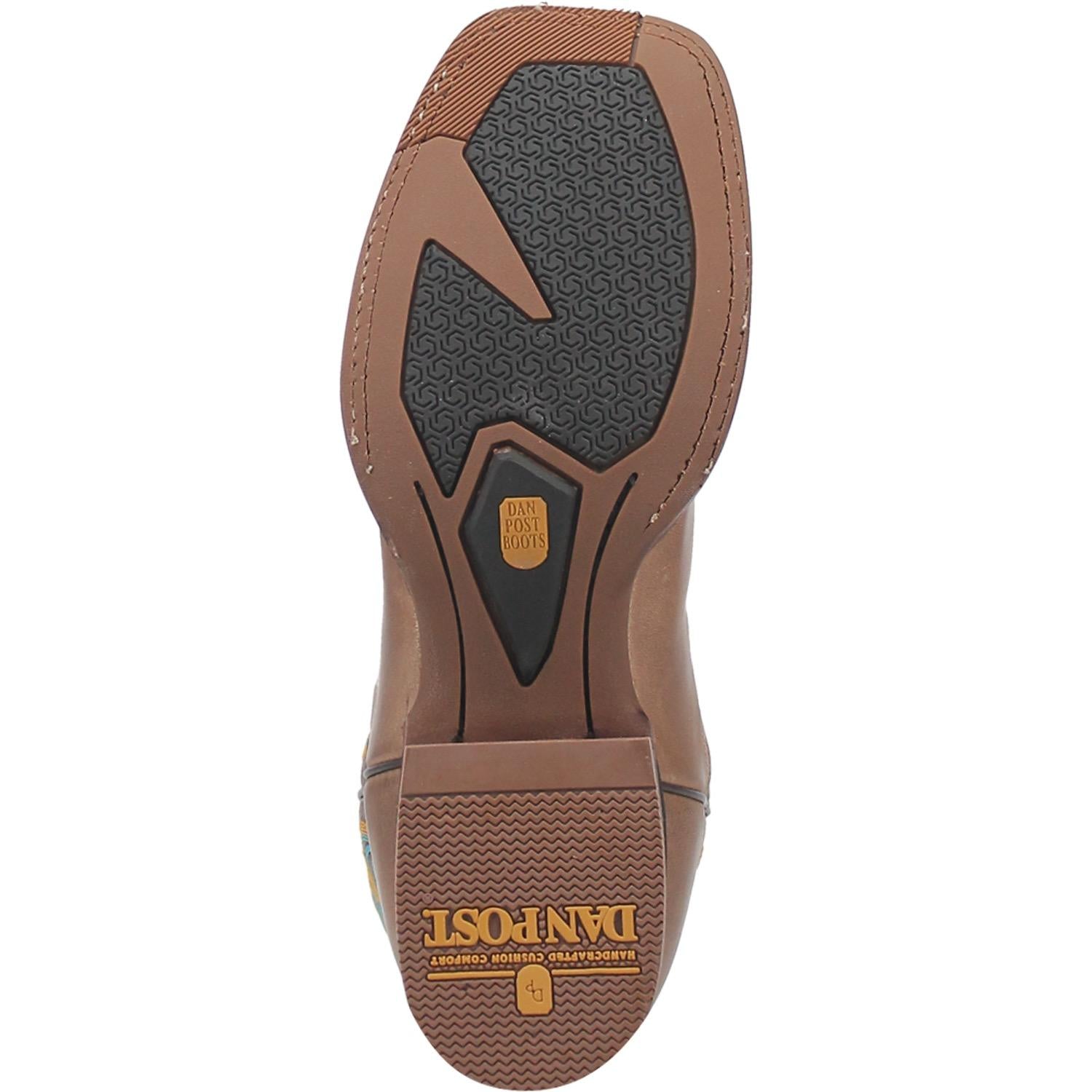 Men's Dan Post 13" Rocksprings Tan Wide Square Toe Boot *Closeout*