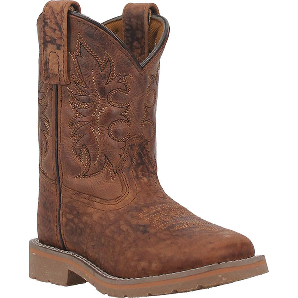 Youth Dan Post DPC3926 9" Durant JR Leather Wide Square Toe