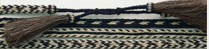 Twister 0211599 3/8 GENUINE HORSEHAIR HATBAND ASSORTMENT