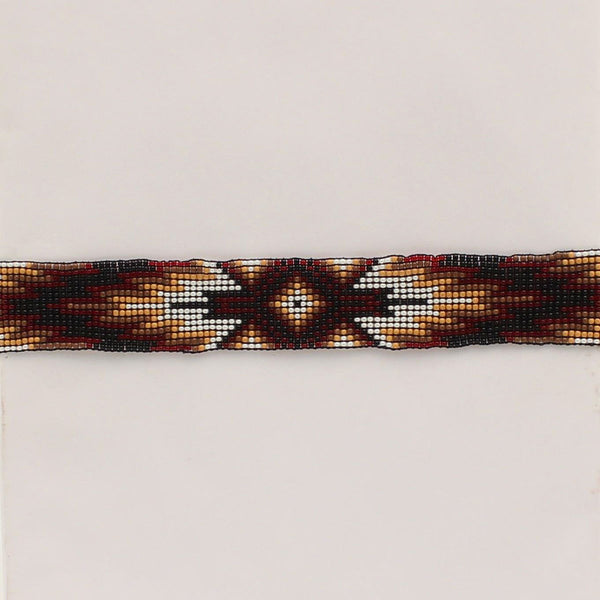 Twister 0274202 Hatband Beaded Stretch Brown