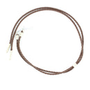 M & F 0296602 Brown Braided Vinyl Stampede String