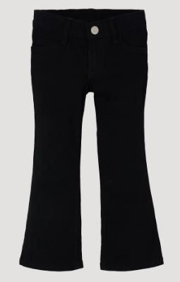 Girl's Wrangler 09MWGBB Black Premium Patch® Jeans