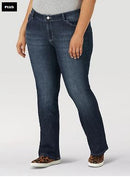 Women's Wrangler DO Wash Essential Midrise Bootcut Jeans (Regular and Plus Sizes)