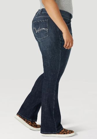 Women's Wrangler 09MWZDO Bootcut Jeans (Regular and Plus Sizes)