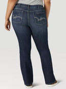 Women's Wrangler DO Wash Essential Midrise Bootcut Jeans (Regular and Plus Sizes)