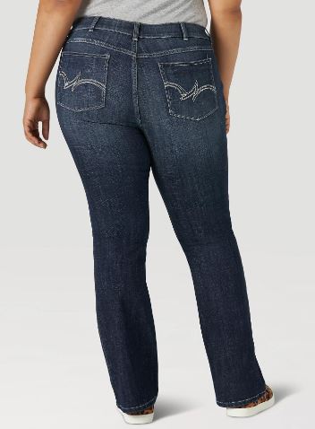 Women s Wrangler 09MWZDO Bootcut Jeans Regular and Plus Sizes