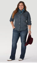 Women's Wrangler DO Wash Essential Midrise Bootcut Jeans (Regular and Plus Sizes)