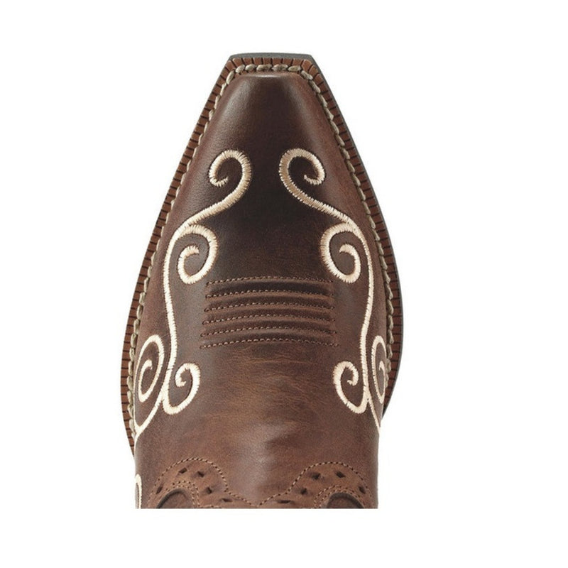 Children's Ariat 10010256 Shelleen 8" Distressed Brown Snip toe *CLOSEOUT*