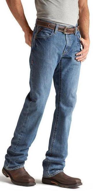 Men's Ariat FR 10012552 M4 Low Rise Basic Boot Cut Jean