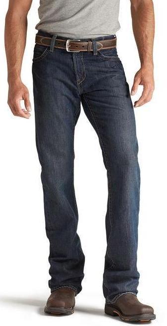 Men's Ariat FR 10012555 M4 Low Rise Basic Boot Cut Jean