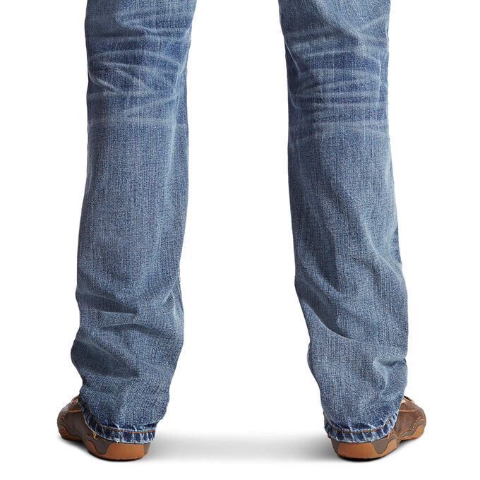 Men's Ariat 10017511 M4 Durango Wash Low Rise Coltrane Pocket Boot Cut Jean
