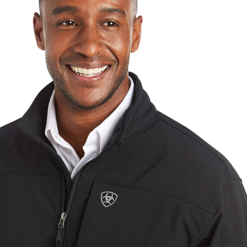 Ariat 10023329 Men's Vernon 2.0 Softshell Jacket Black