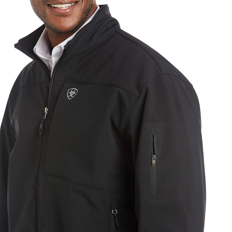 Ariat 10023329 Men's Vernon 2.0 Softshell Jacket Black