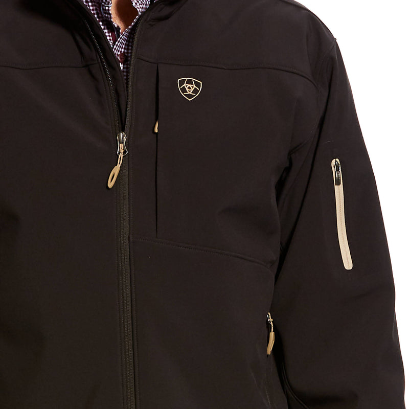 Ariat 10023330 Men's Vernon 2.0 Softshell Jacket Coffee Bean