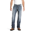 Men's Ariat FR jeans in a M4 relaxed fit boot cut. Front View