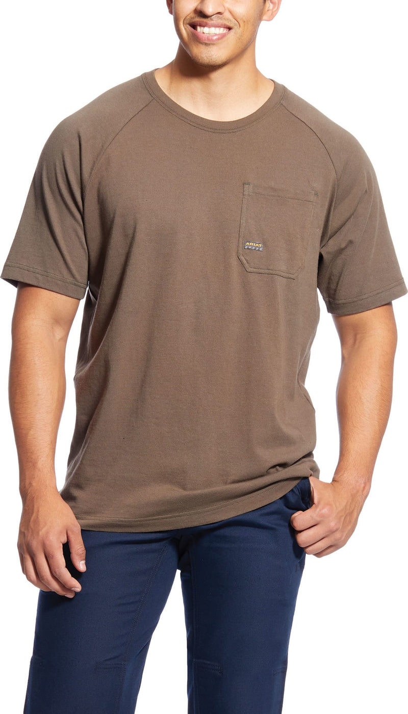 Ariat 10025375 Men's Moss Rebar Cotton Strong T-Shirt