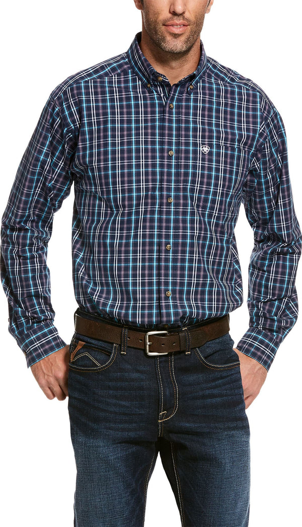 Men's Ariat 10028199 Trafton Pro Long Sleeve Shirt