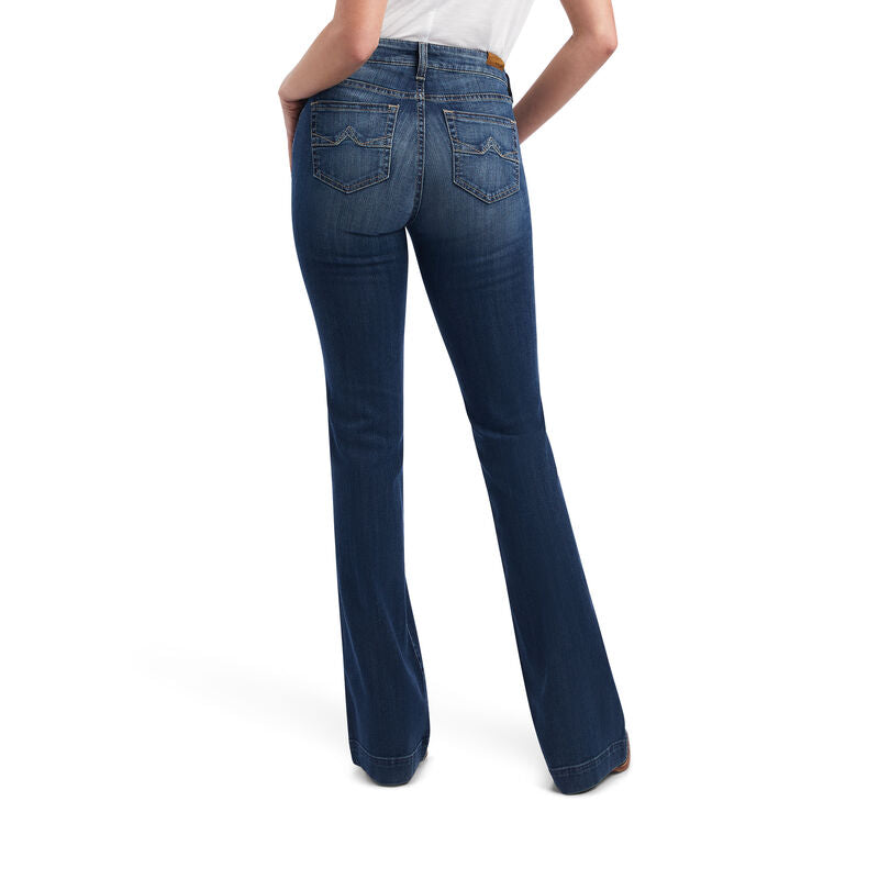 Women's Ariat 10042216 Slim Trouser McKenna Wide Leg Jean
