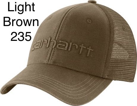 Carhartt 101195-235 Light Brown Dunmore Cap