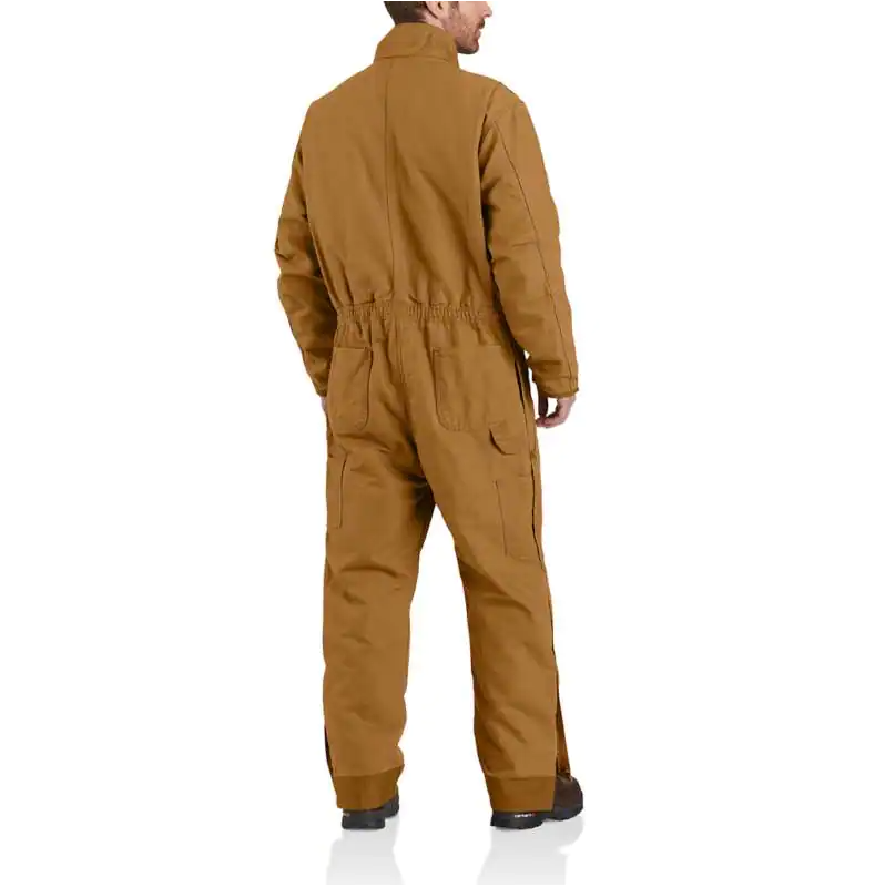 Carhartt 104396-BRN Carhartt Brown Washed Duck Coverall *CLOSEOUT*