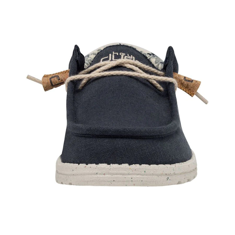 Men's Hey Dude 40015-410 Wally Break Stitch Navy (also has Women's sizes)