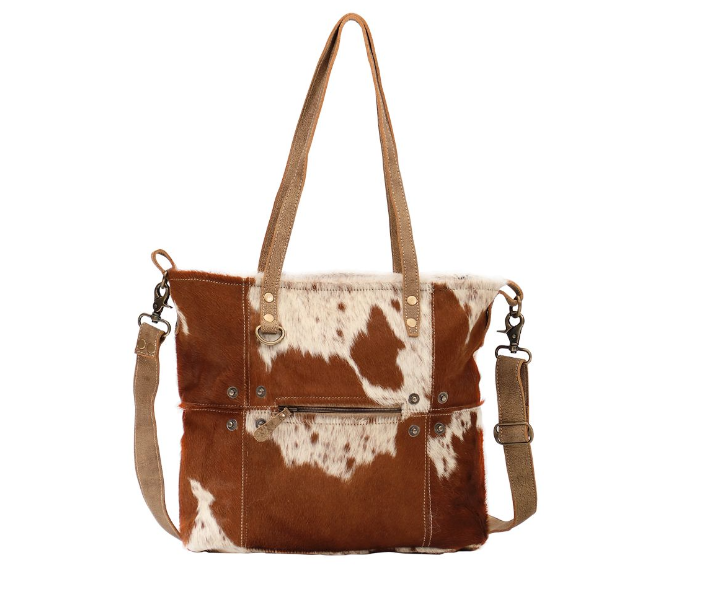 Myra Bag S-1465 CAMEL TOTE BAG