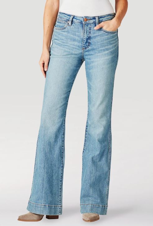 Women's Wrangler 112321429 Emma Retro® The Green High-Rise Trouser Jean