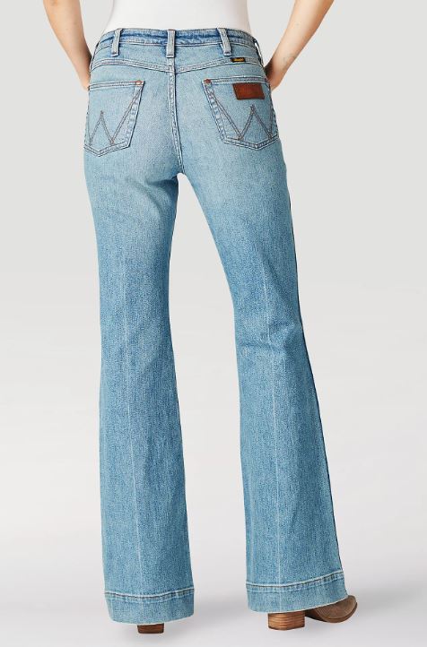 Women's Wrangler 112321429 Emma Retro® The Green High-Rise Trouser Jean