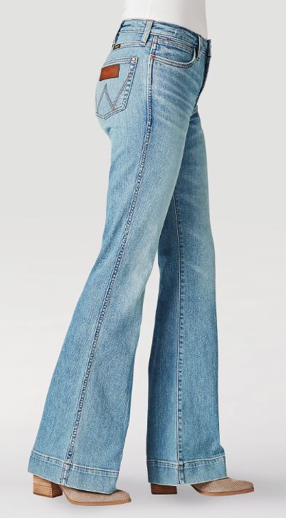 Women's Wrangler 112321429 Emma Retro® The Green High-Rise Trouser Jean