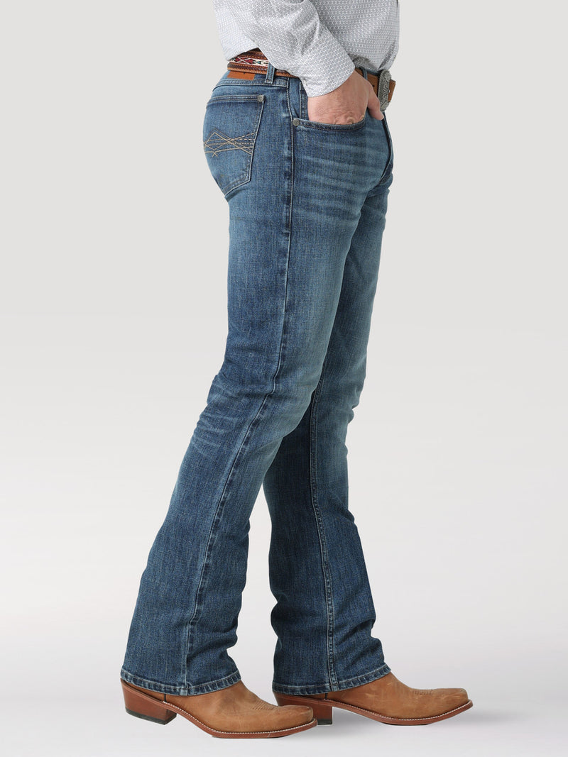 Men's Wrangler 112323415 20X®42 Vintage Trail Ride Slim Fit Boot Cut Jean (SHOP IN-STORE)