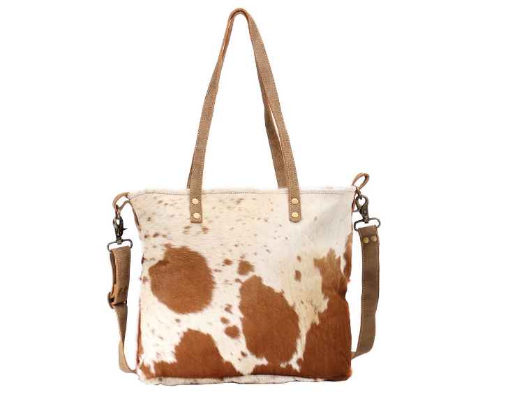 Myra Bag S-1465 CAMEL TOTE BAG