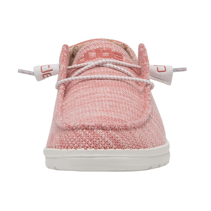 Women's Hey Dude 121415071 Wendy Stretch Coral Pearl