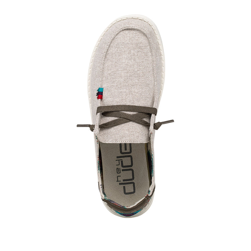 Women's Hey Dude 122139109 Wendy Rodeo Wheat Aztec Shoe *CLOSEOUT*